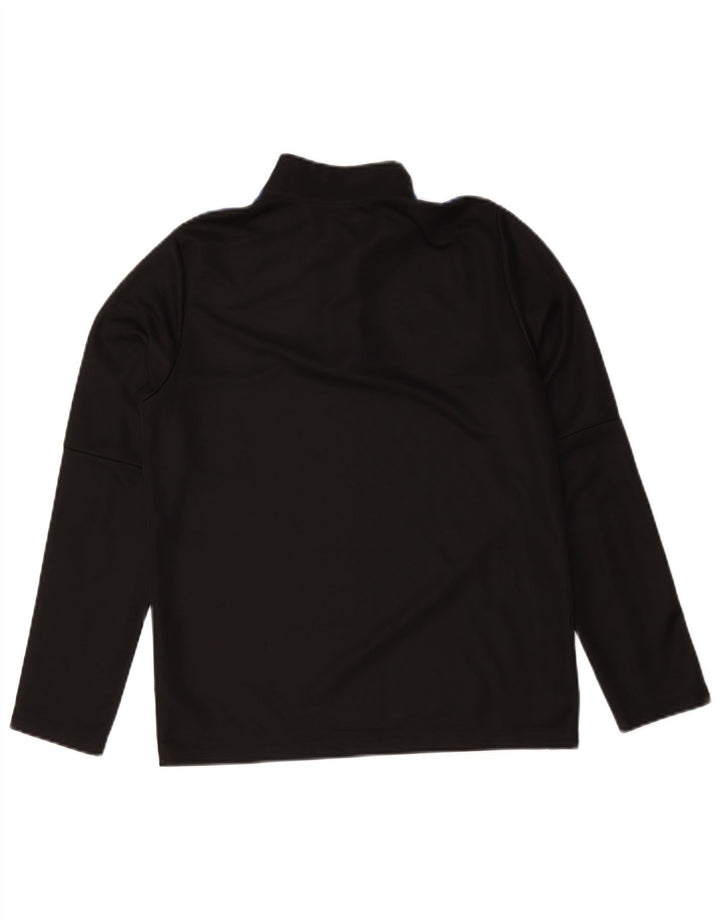 Top de treino Adidas Boys Aeroready pulôver 13-14 anos preto colorblock