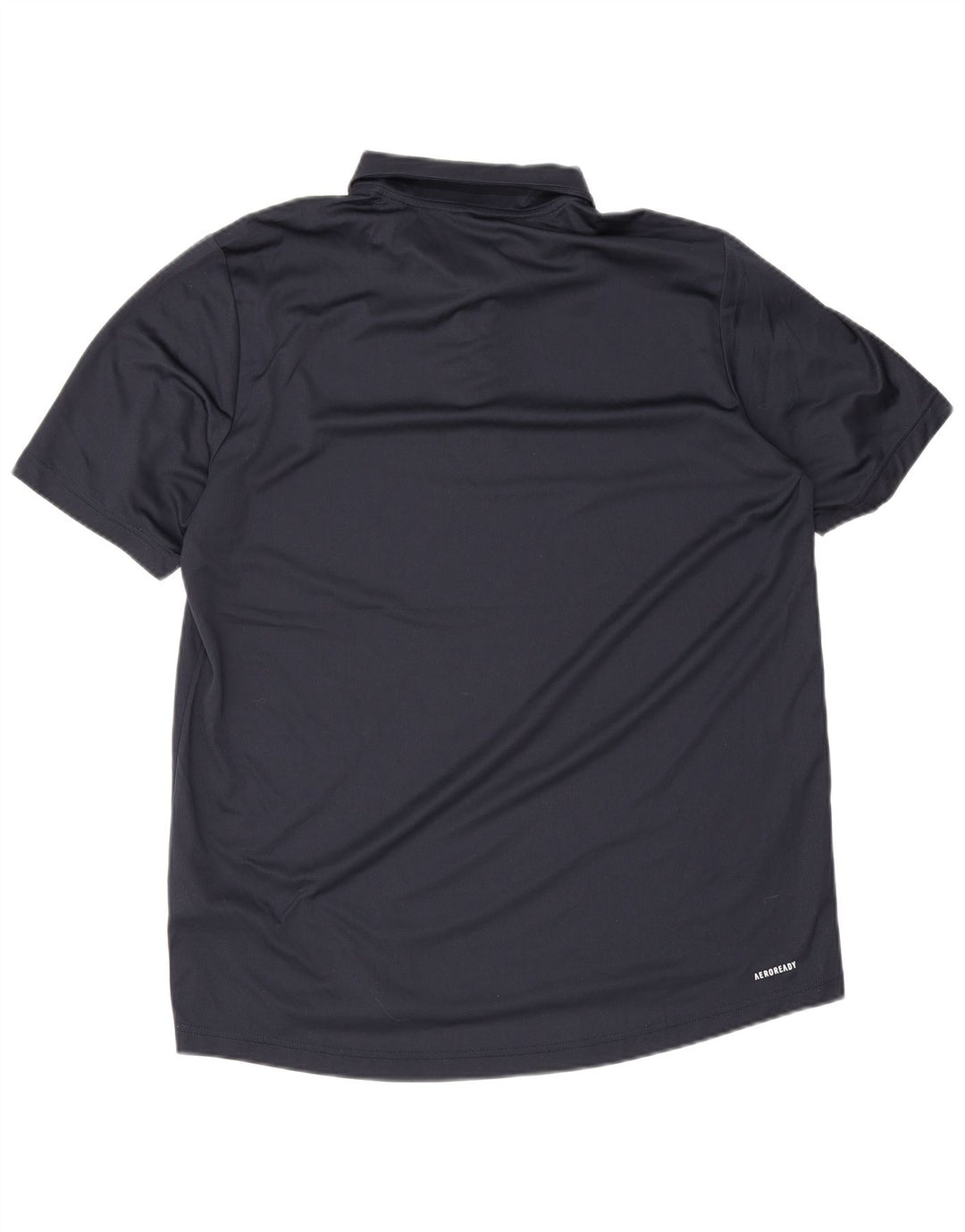 Adidas Mens Aeroready Polo Grande Azul Marinho Poliéster