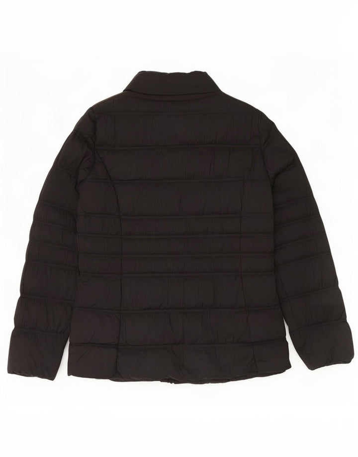 Jaqueta acolchoada feminina Geox UK 12 médio preto