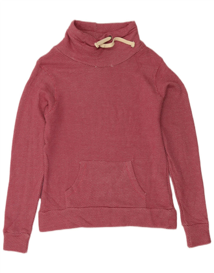 Suéter feminino Mountain Warehouse Jumper UK 8 algodão rosa pequeno