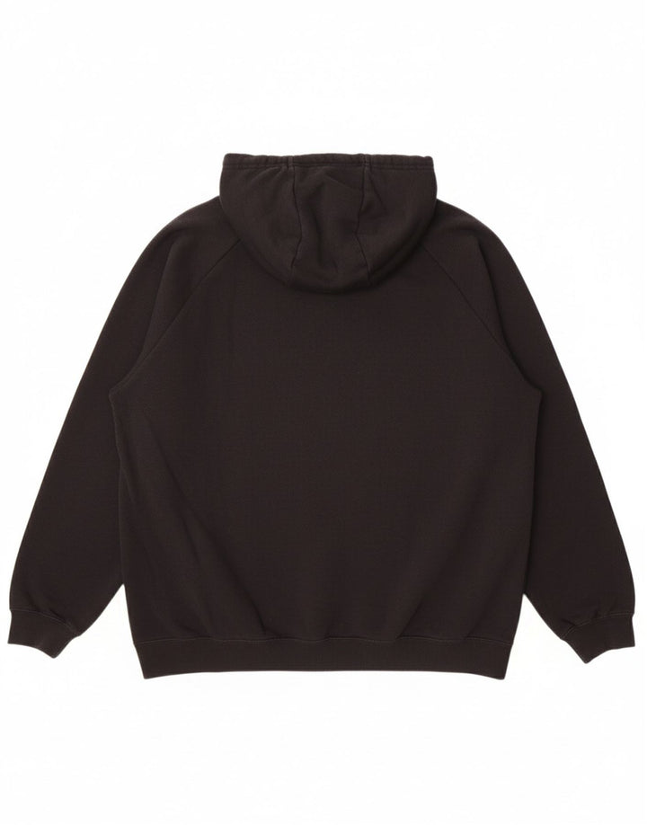 Suéter NIKE masculino com capuz e zíper XL preto algodão