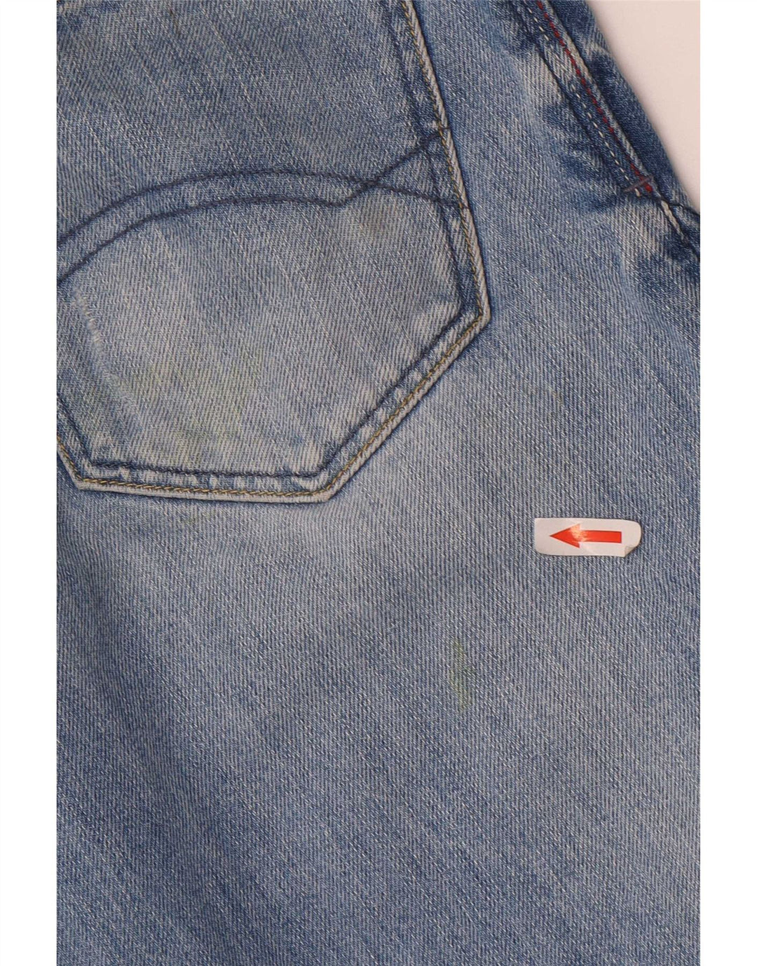 Tommy Hilfiger Masculino Slim Jeans W30 L30 Azul Algodão