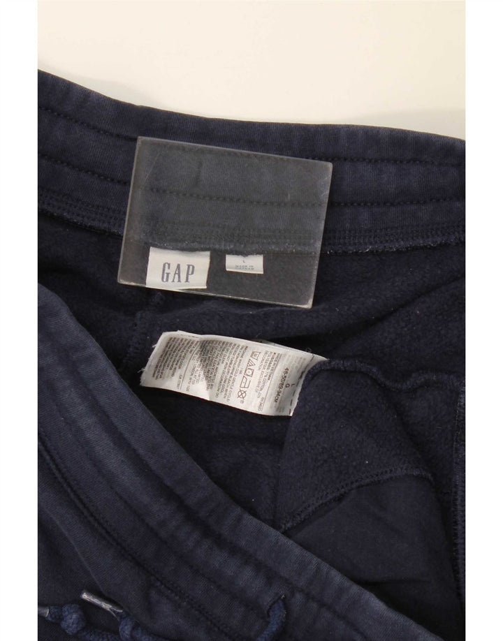 Shorts esportivos gráficos masculinos Gap grandes de algodão azul marinho