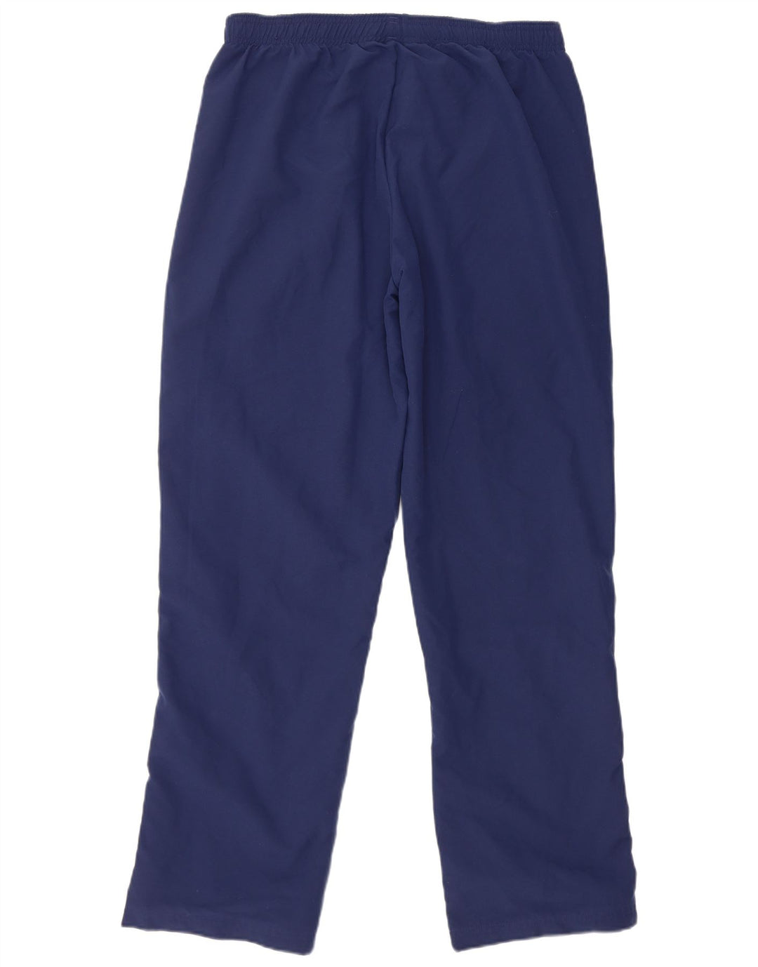Calça de treino masculina Adidas grande poliéster azul marinho