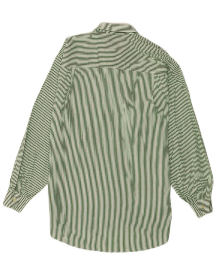 Camisa masculina Carrera listrada verde médio