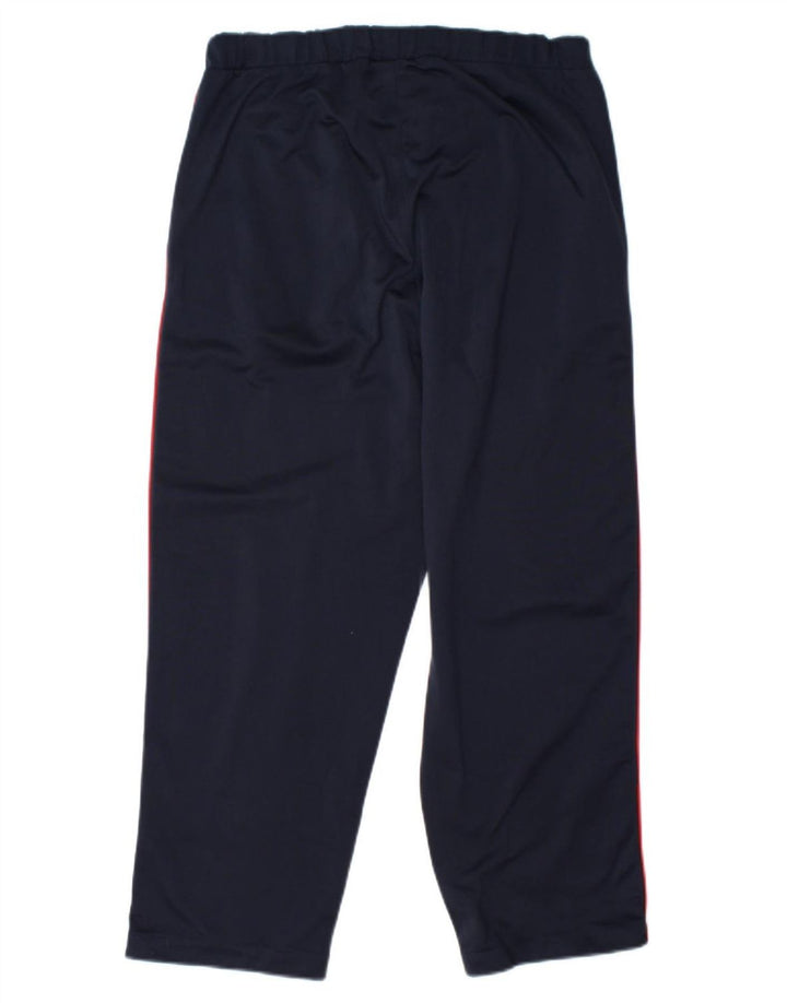 Calça de treino masculina LOTTO cropped poliéster azul marinho médio
