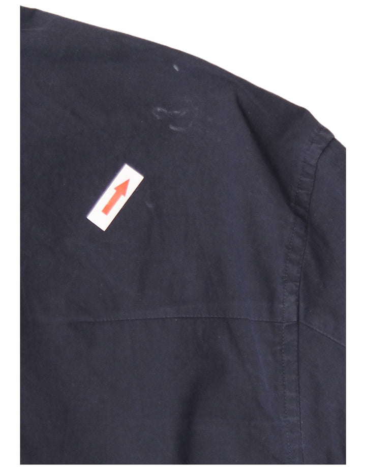 Calvin Klein Jeans Masculino Camisa Slim Fit Médio Algodão Azul Marinho