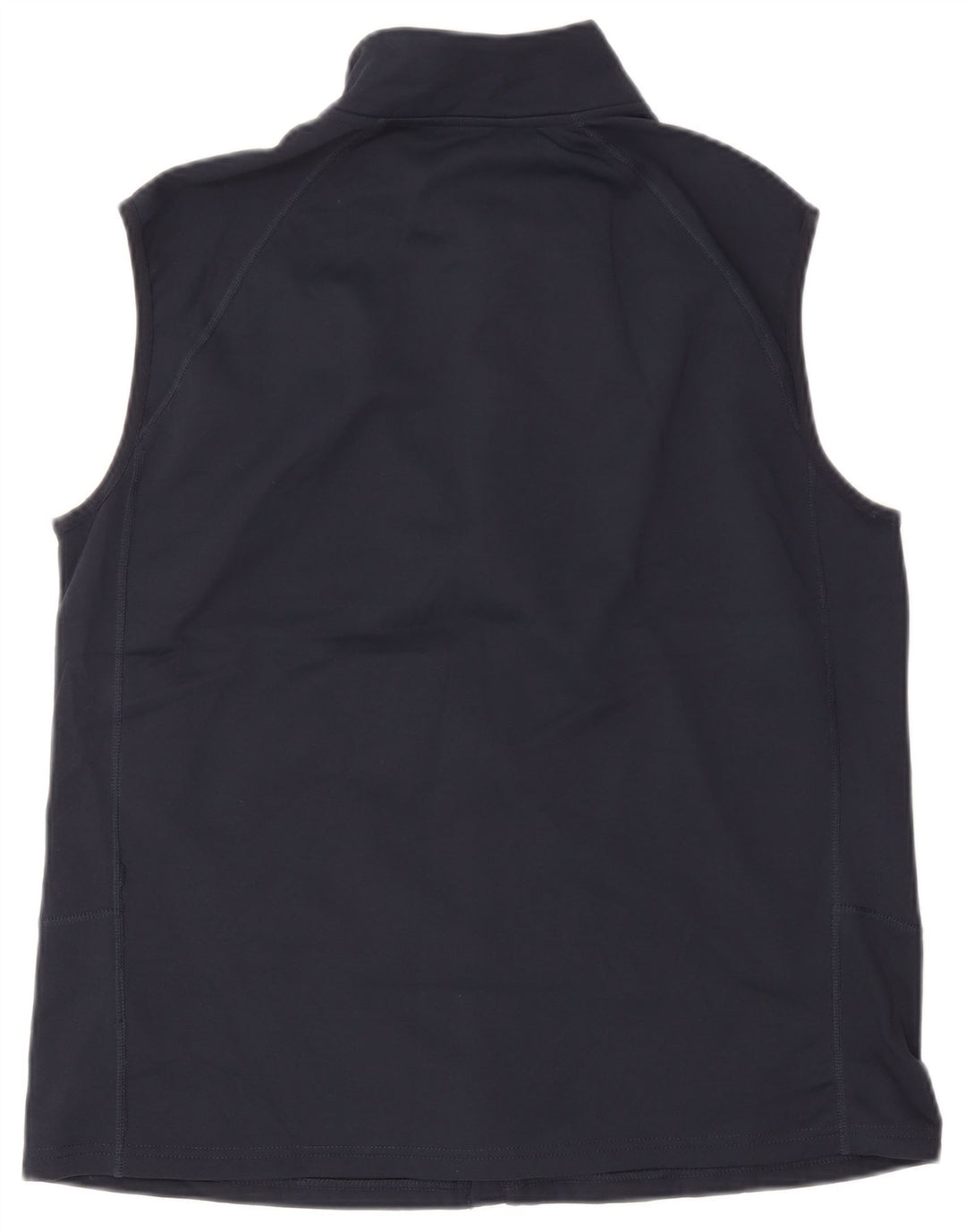 Rohan Mens sem mangas agasalho jaqueta grande poliéster azul marinho