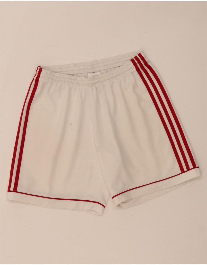 ADIDAS Mens Aeroready Sport Shorts Pequeno Poliéster Branco