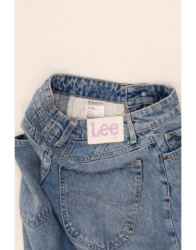 LEE Womens High Waist Tapered Jeans US 4 Small W26 L39 Blue Cotton Vintage Lee and Second-Hand Lee from Messina Hembry 