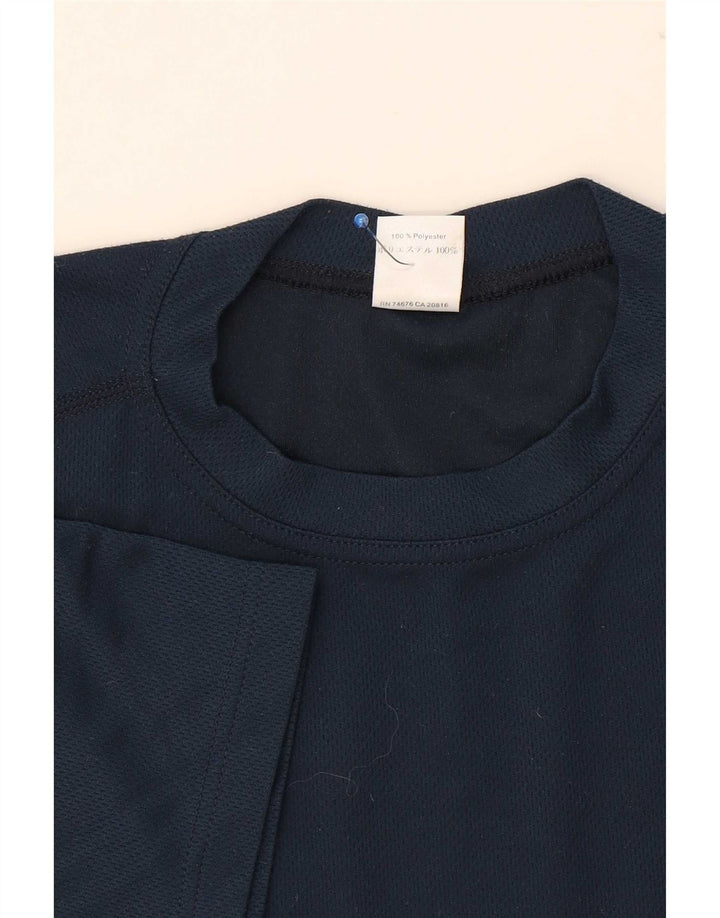 Camiseta masculina Lowe Alpine Top pequeno poliéster azul marinho