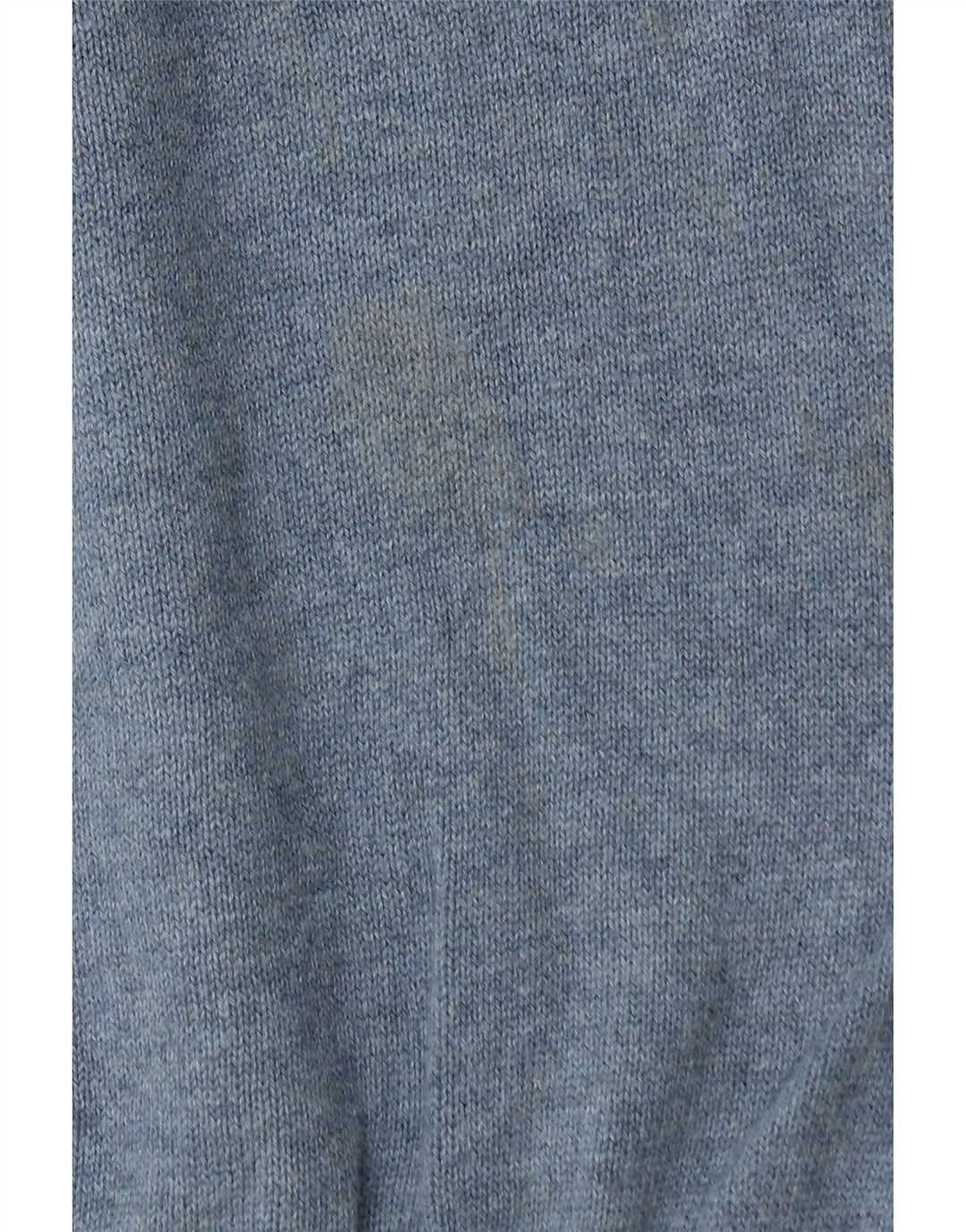 Suéter masculino NAUTICA com zíper e gola grande de algodão azul