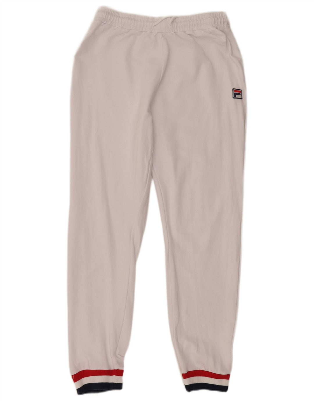 Calça de treino feminina Fila Joggers UK 12 Medium White Colourblock