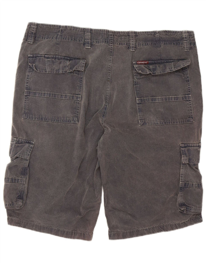 CARRERA Masculino 618 Cargo Shorts W38 XL Azul Marinho Algodão
