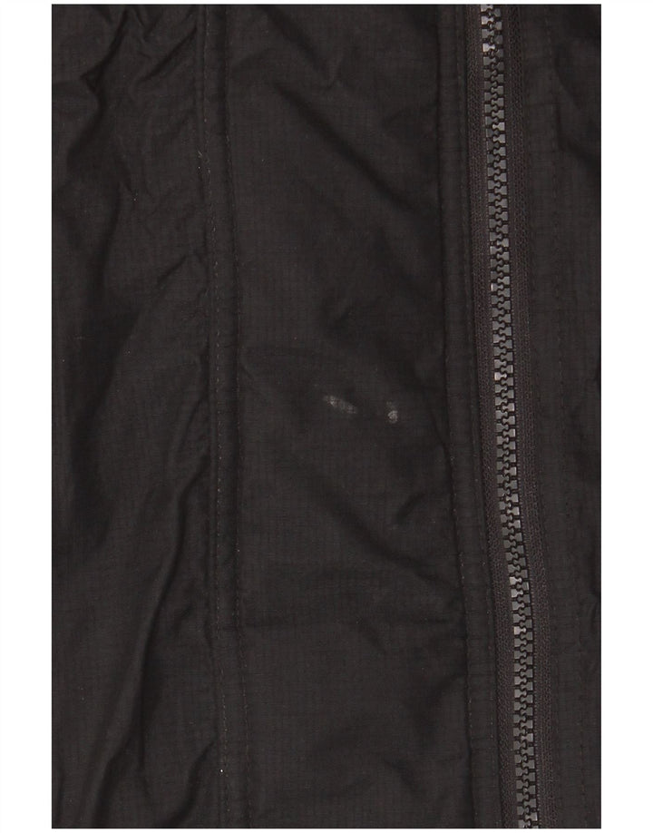 Jaqueta corta-vento masculina Superdry The Windcheater médio preto nylon