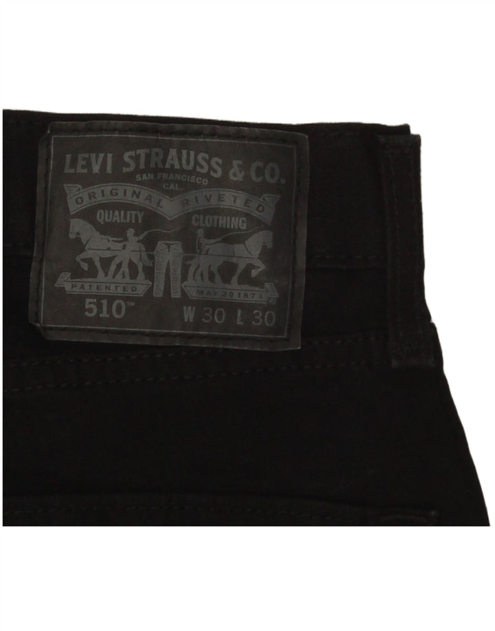 Jeans Levi's 510 Skinny W30 L30 Preto