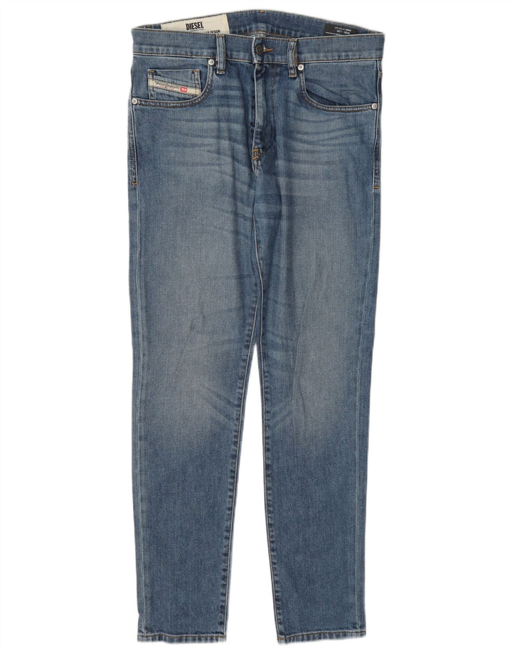 Diesel Masculino Stretch Slim Jeans W30 L30 Azul Algodão