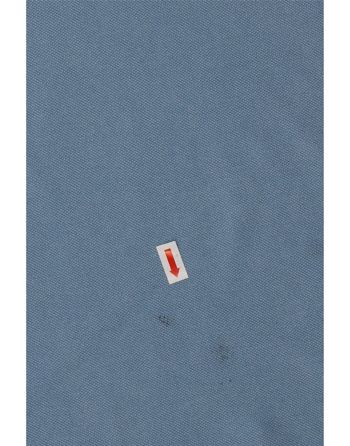NAPAPIJRI Mens Polo Shirt 2XL Blue Cotton Vintage Napapijri and Second-Hand Napapijri from Messina Hembry 