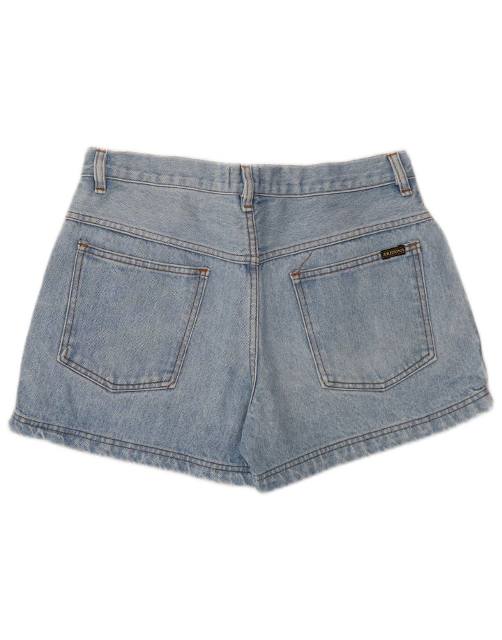 Shorts jeans feminino de cintura alta ARIZONA W33 grande algodão azul