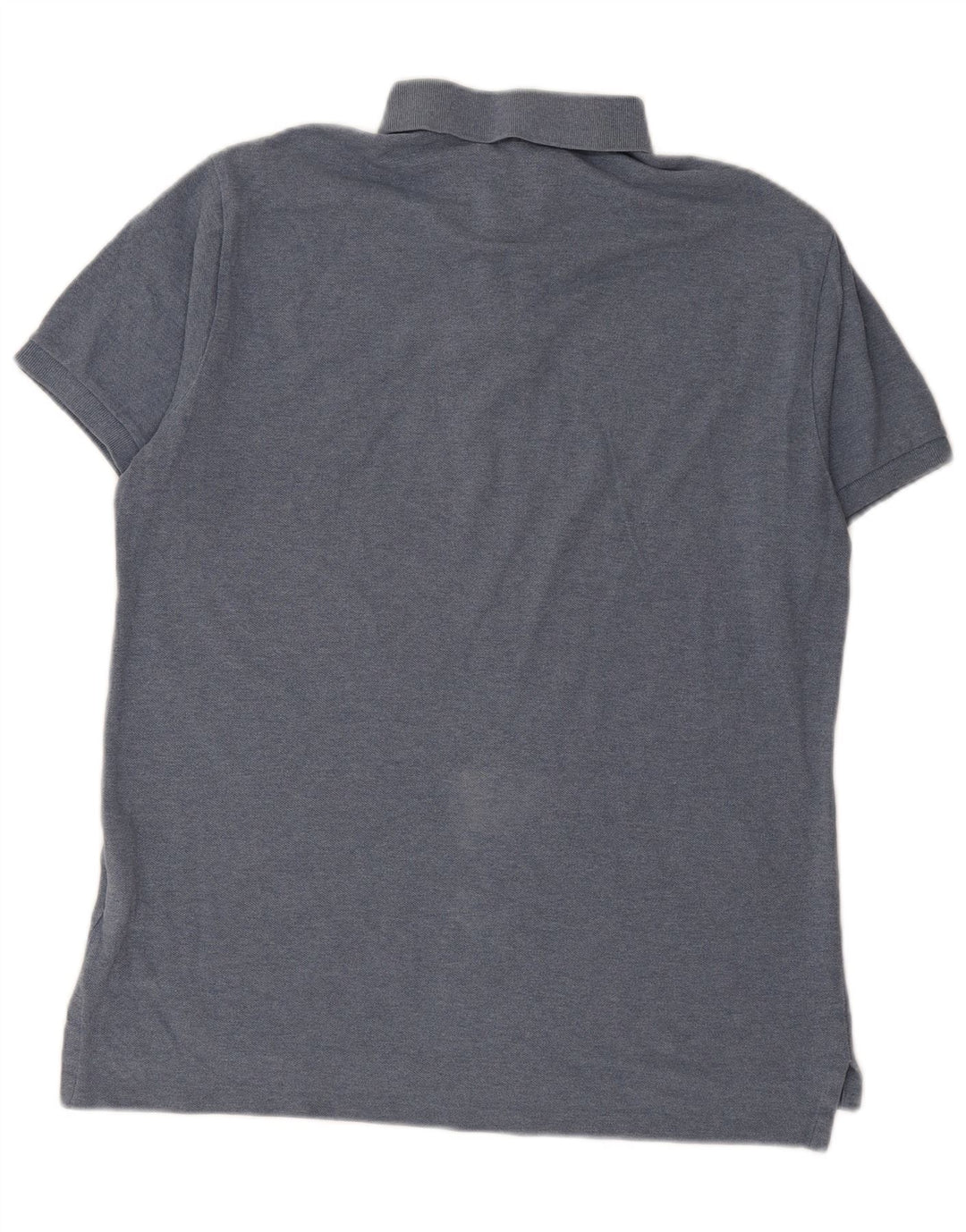 POLO RALPH LAUREN Camisa polo masculina slim fit grande algodão azul