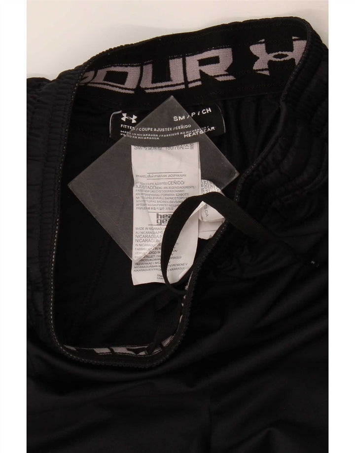 Under Armour Mens Sport Shorts Pequeno Poliéster Preto