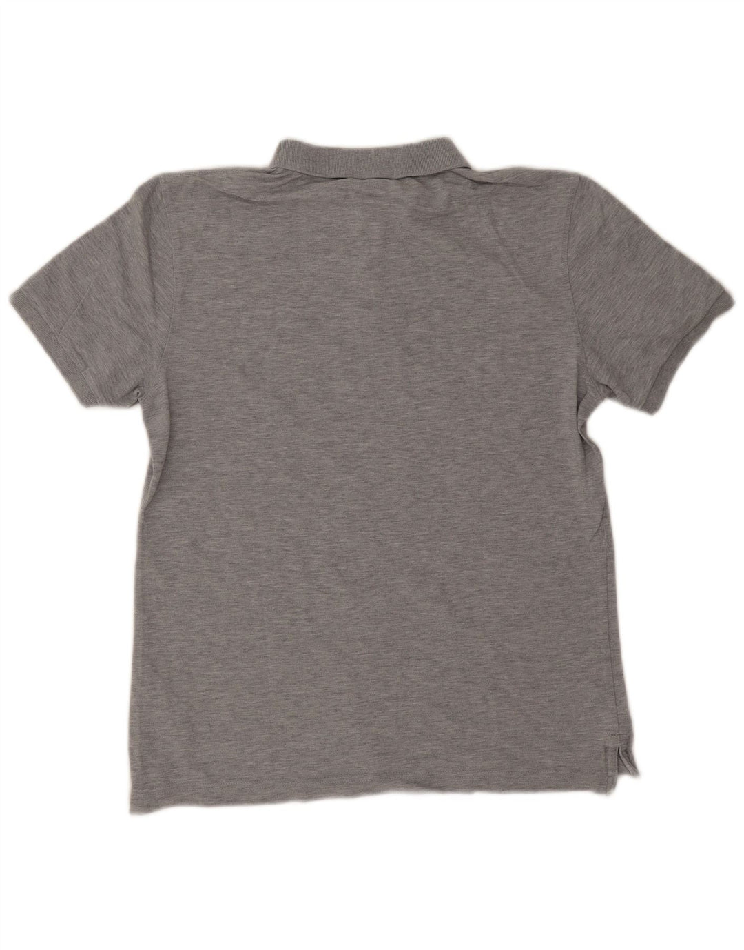 Camisa polo masculina Calvin Klein algodão cinza médio