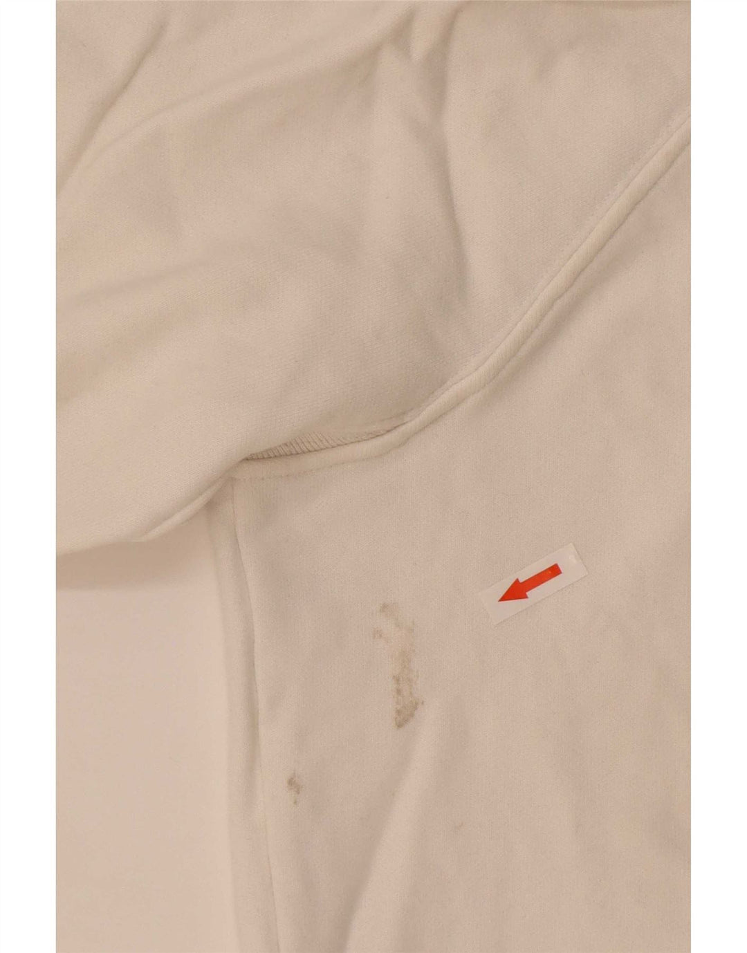 Suéter com capuz gráfico masculino Levi's pequeno algodão branco