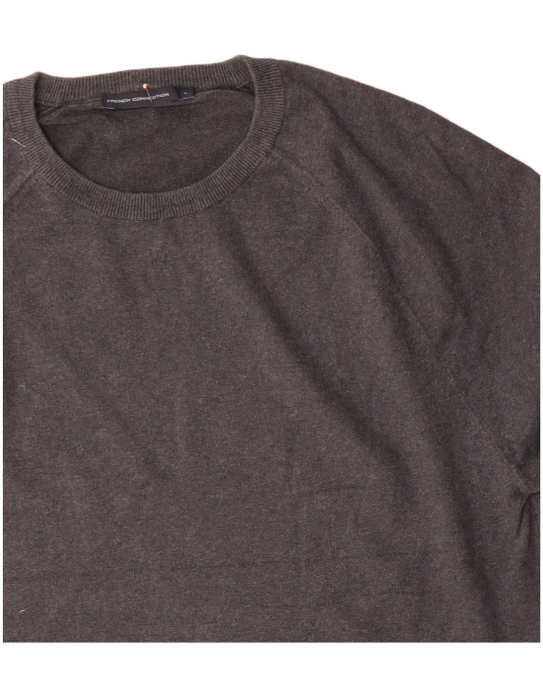 FRENCH CONNECTION moletom masculino jumper grande algodão cinza