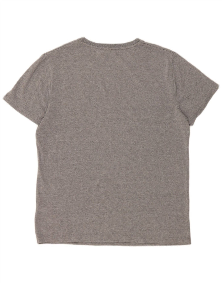 Camiseta feminina Superdry com estampa gráfica UK 18 XL algodão cinza