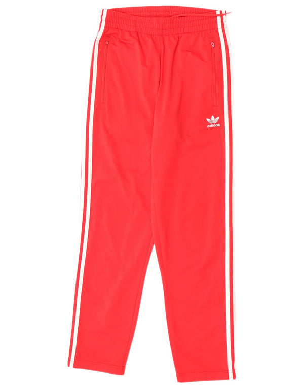 Calça Adidas Mens Treino Pequeno Poliéster Vermelho