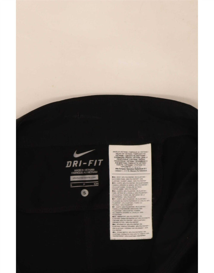 Leggings Nike Feminino UK 8 Pequeno Poliéster Preto