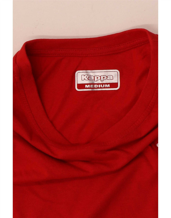 Camiseta masculina Kappa Top Médio Vermelho