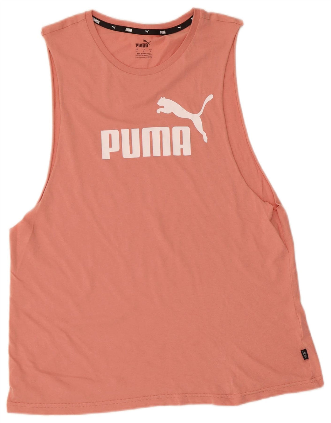 Camiseta masculina PUMA Graphic pequena laranja