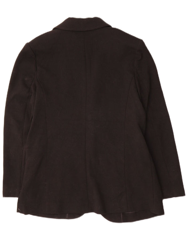 Marks & Spencer Jaqueta feminina blazer de ajuste relaxado Reino Unido 12 Azul marinho médio