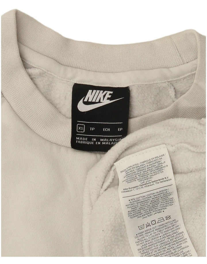 Moletom gráfico masculino Nike Jumper XS algodão branco