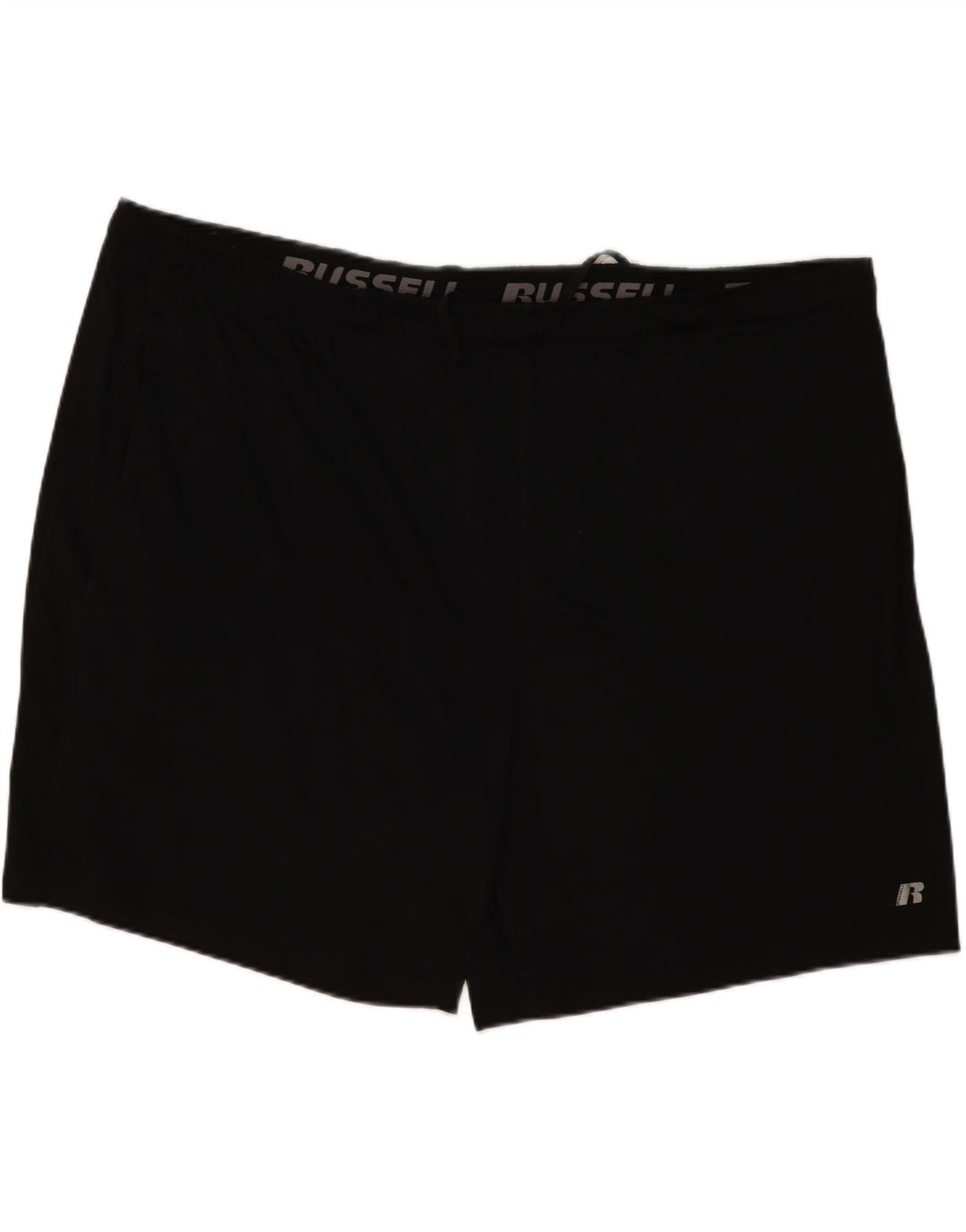 RUSSELL ATLÉTICO Masculino Dri-Power Sport Shorts 3XL Poliéster Preto