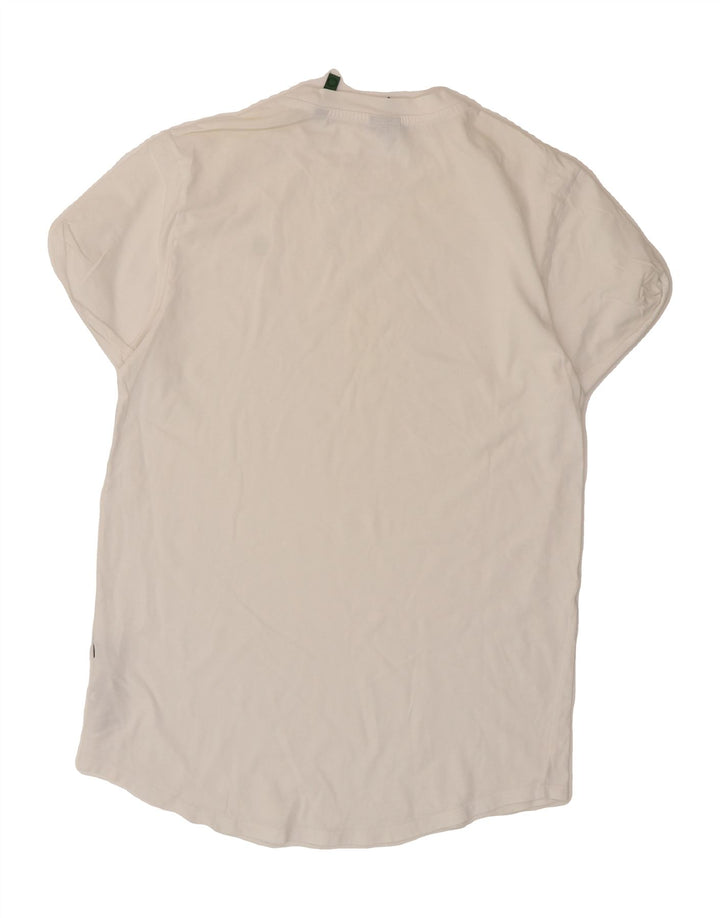 G-STAR Mens T-Shirt Top Small White Cotton Vintage G-Star and Second-Hand G-Star from Messina Hembry 