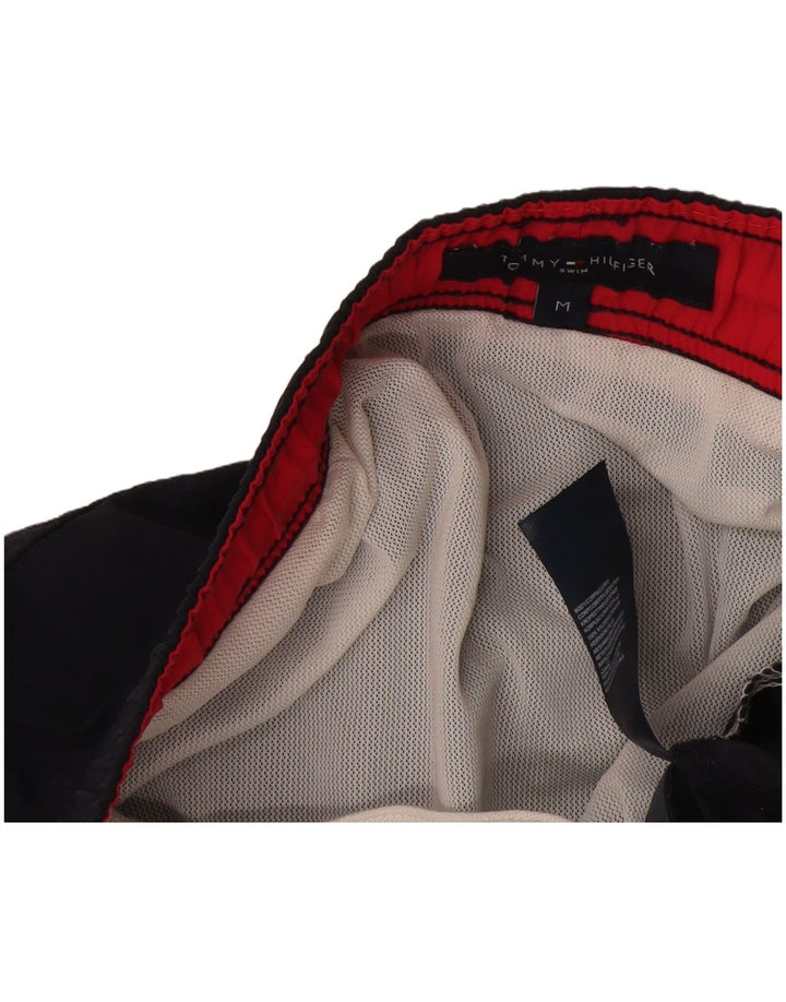 Shorts de natação masculino Tommy Hilfiger médio azul marinho nylon