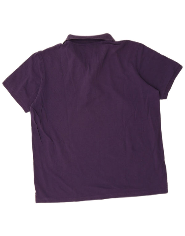 Camisa polo masculina Lotto 2XL algodão roxo