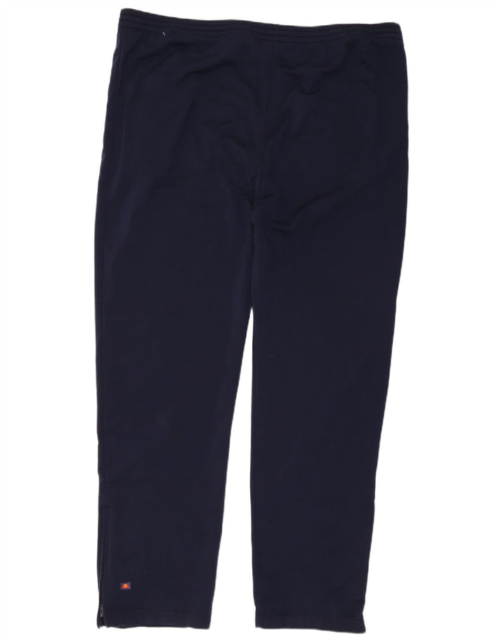 Calça de treino masculina Ellesse XL azul marinho poliéster