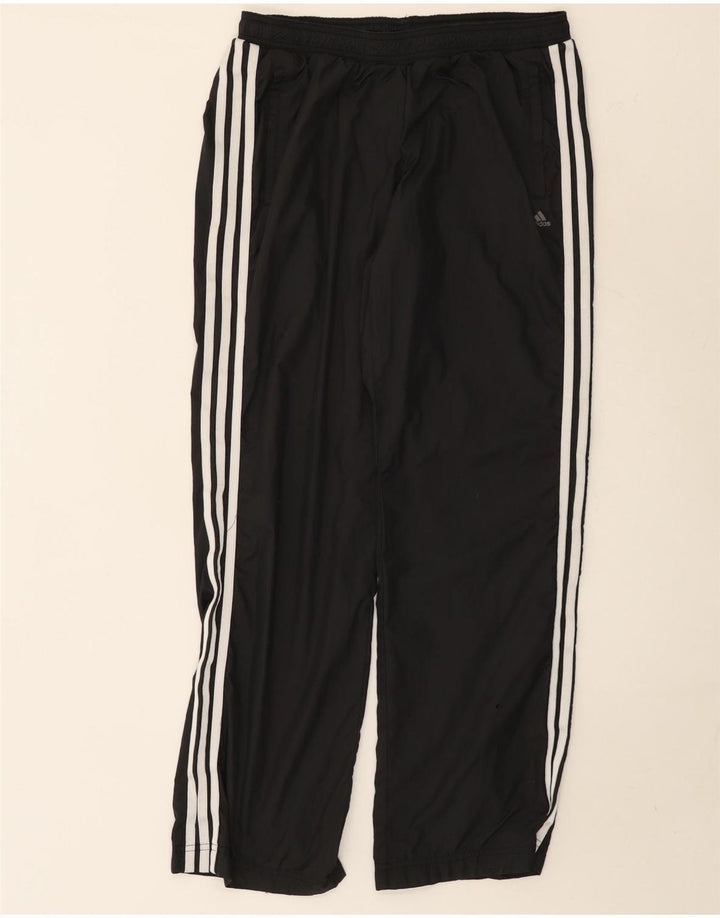 ADIDAS Womens Clima Proof Tracksuit Calças UK 12 Médio Cinza Poliéster