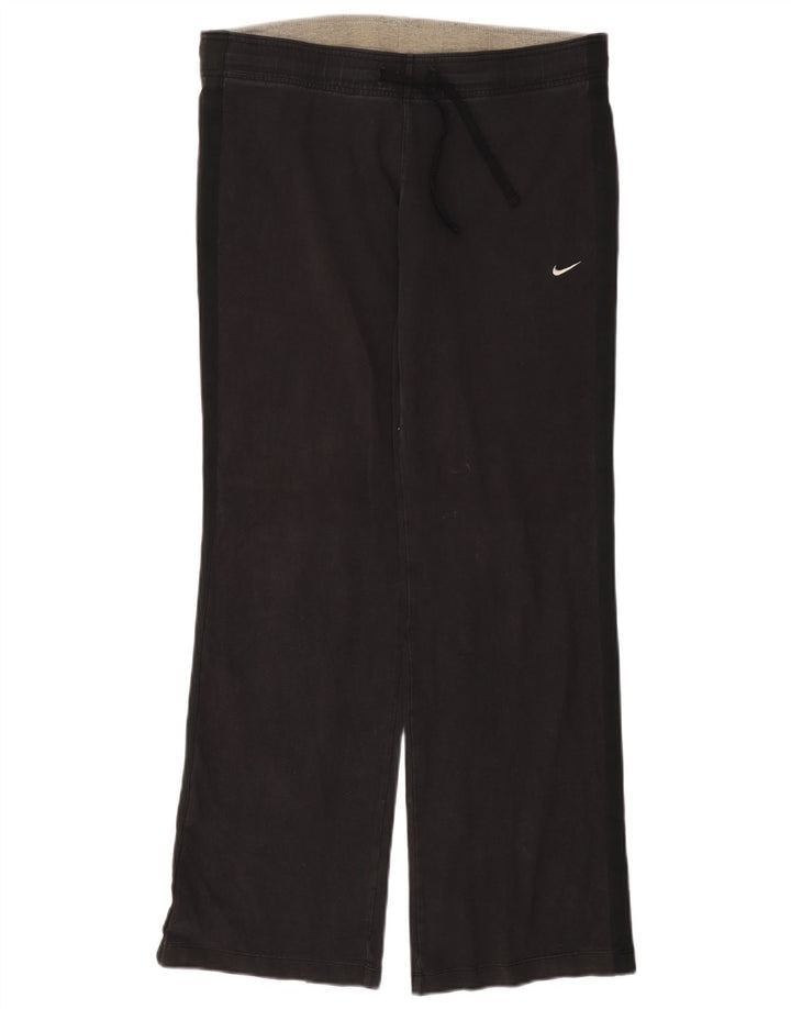 Calça de treino feminina Nike UK 14 médio preto algodão