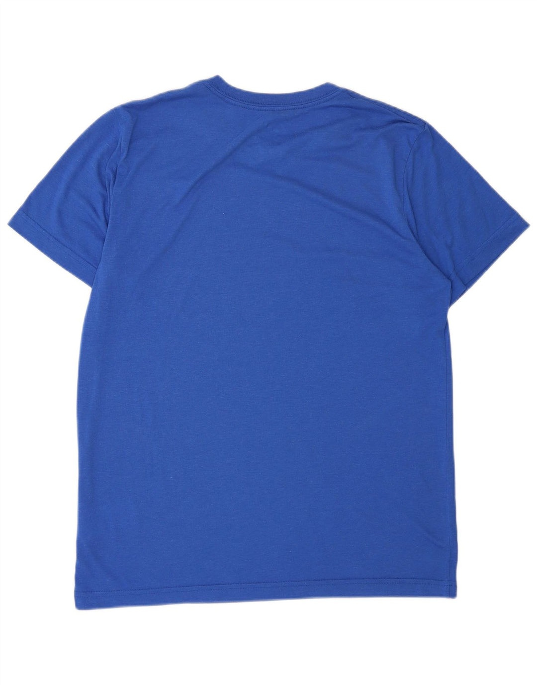 Camiseta masculina NIKE Slim Fit Graphic Top grande azul poliéster
