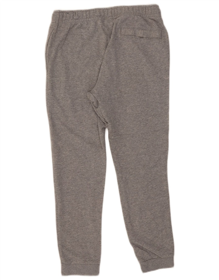 Calça de treino masculina Nike Joggers cinza médio algodão manchado