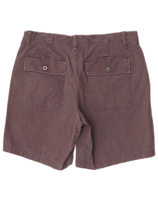 Shorts Chino feminino Gap US 4 pequeno W31 algodão preto