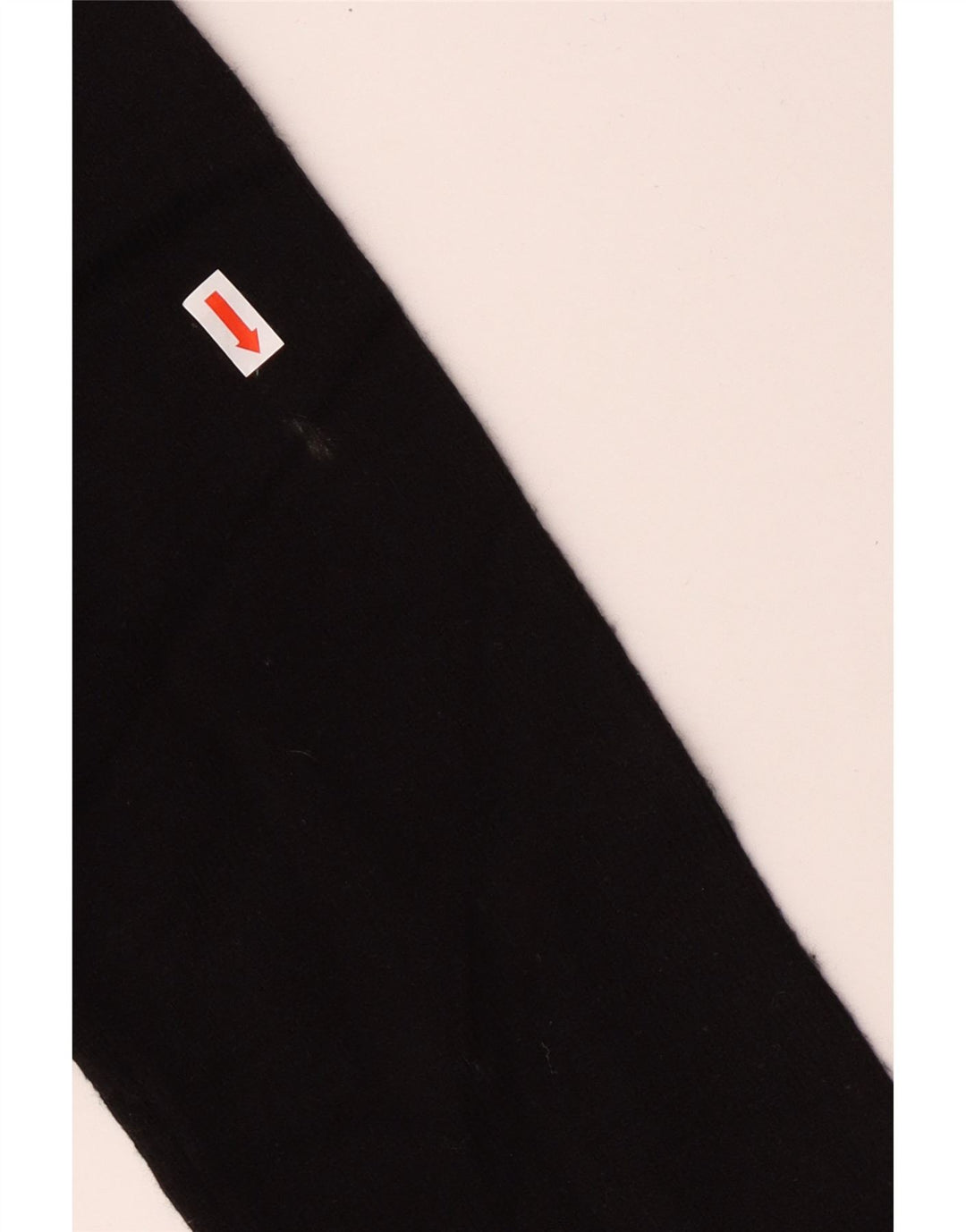 Suéter feminino de conexão francesa com gola redonda e acrílico preto pequeno Reino Unido 10