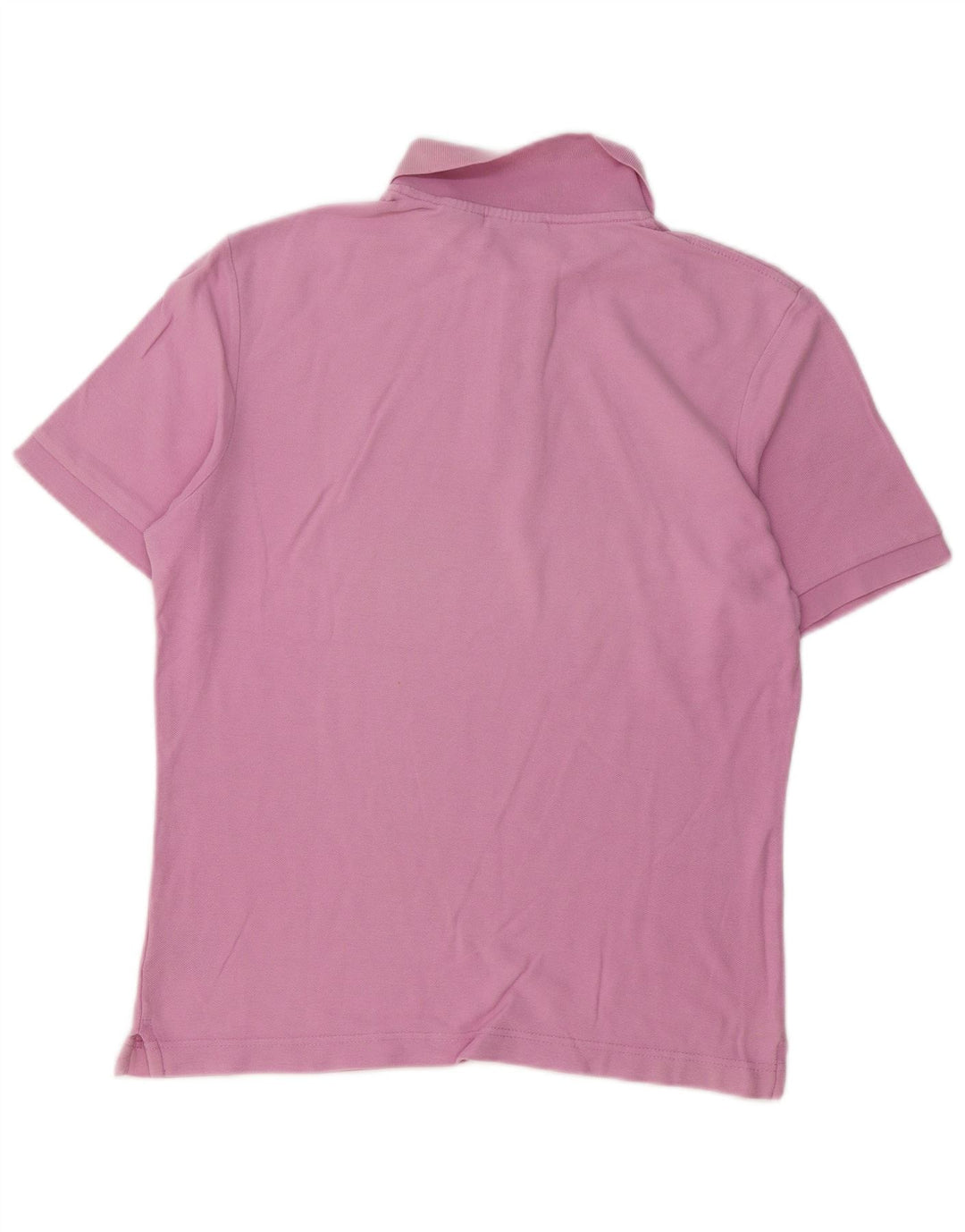 Camisa Polo Masculina Fila Pequena Algodão Rosa