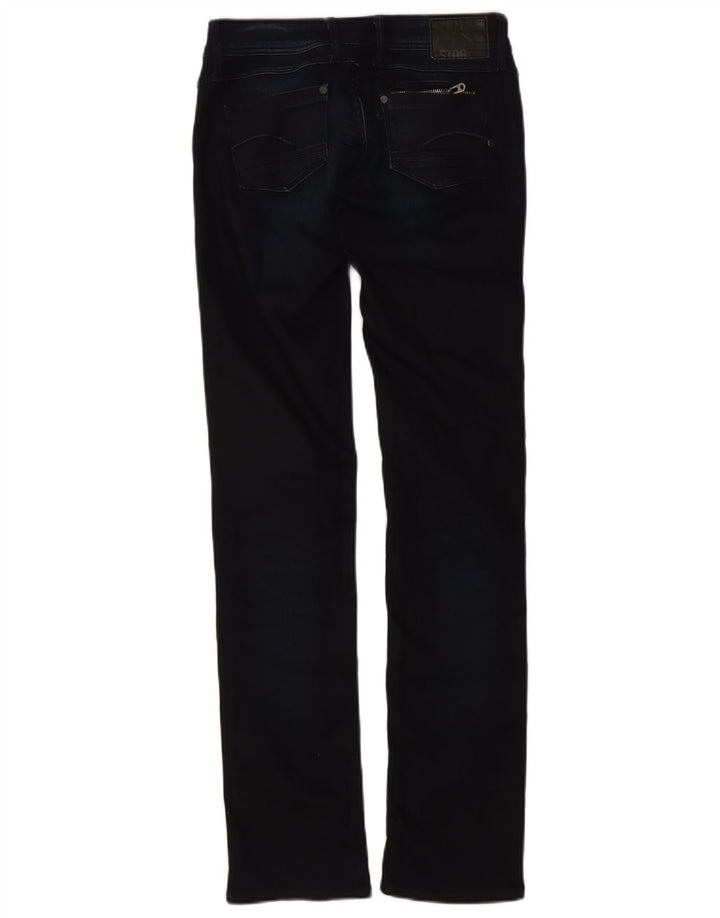 Jeans slim feminino G-Star W29 L34 algodão azul marinho
