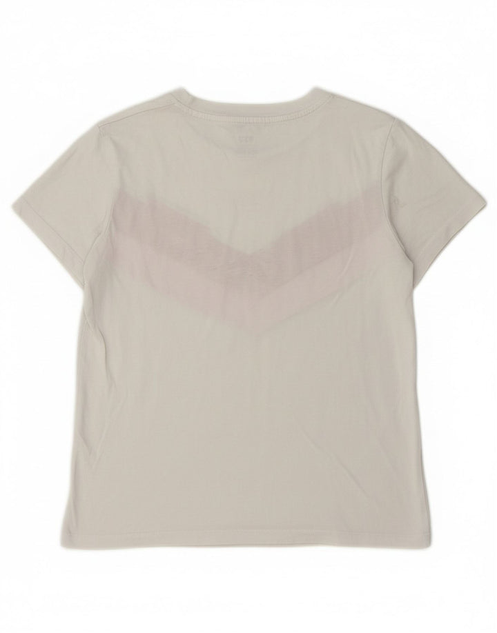 Camiseta feminina oversized LEVI'S UK 2 2XS algodão colorblock branco