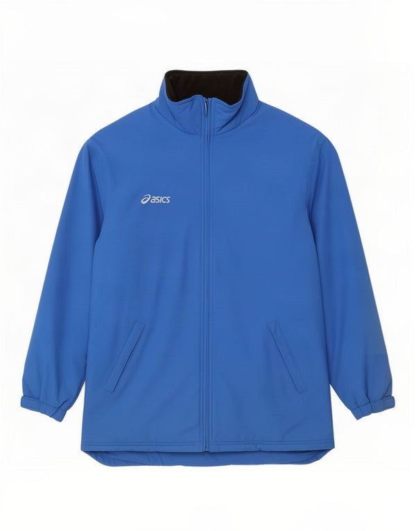 Jaqueta corta-vento masculina Asics UK 42 XL azul
